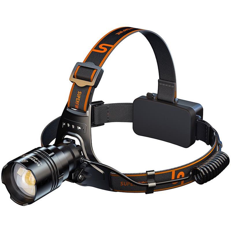 Pannlampa HL31 laddbar m.batteri pack 2200 Lumen