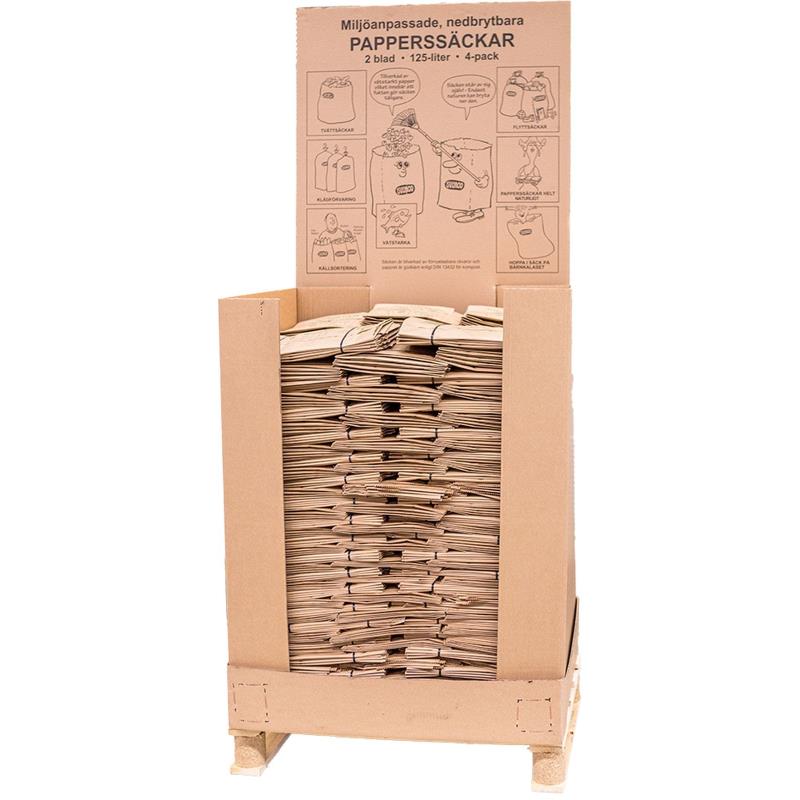 PAPPERSSOPSÄCK 2BLAD VÅTSTARKT