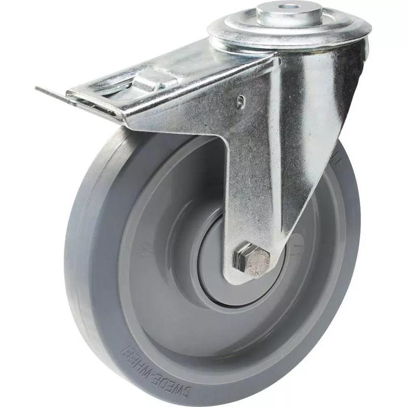 BROMSHJUL CENTRUMHÅL GRÅ EL