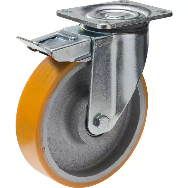 BROMSHJUL MED FÄSTPLATTA 8P