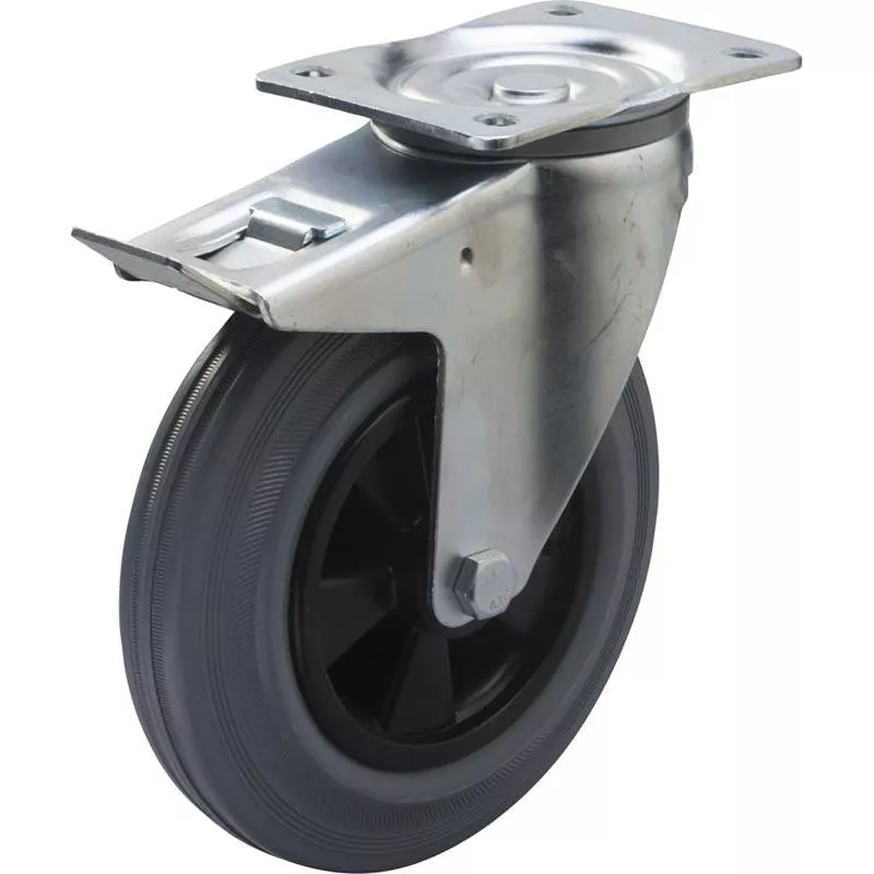 BROMSHJUL MED FÄSTPLATTA GRÅ