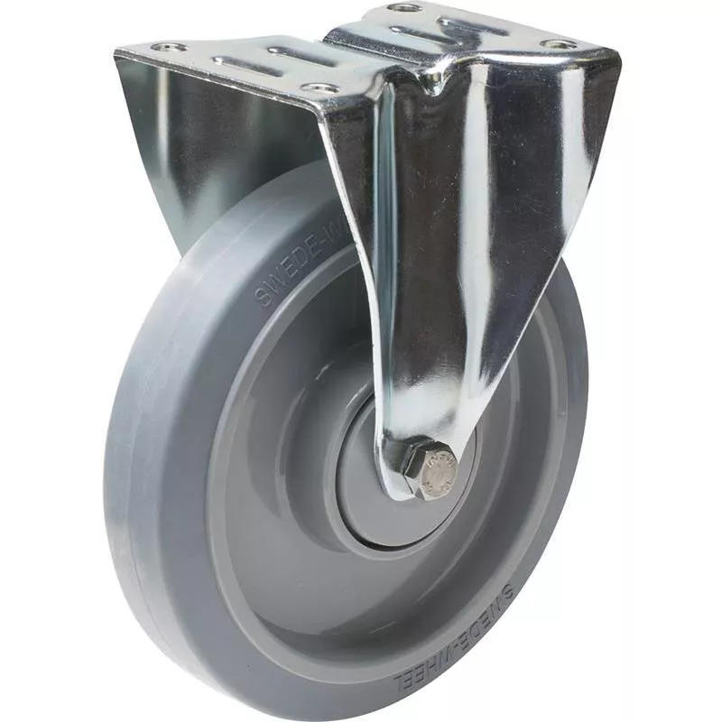 FASTHJUL MED FÄSTPLATTA GRÅ