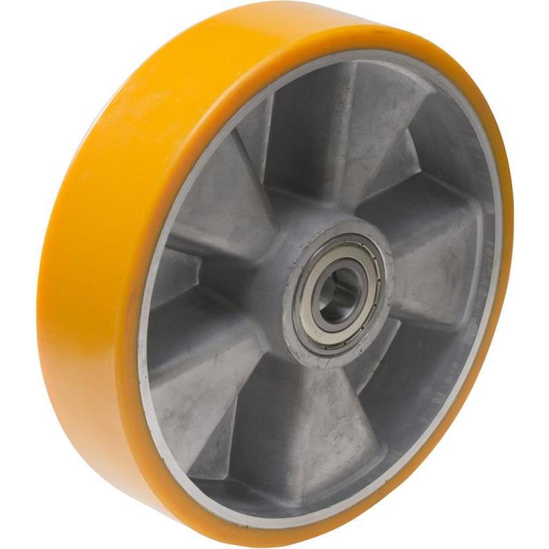 HJUL PU-BANA PÅ ALUMINIUMNAV