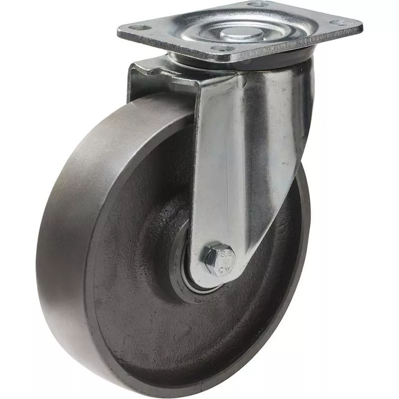 LÄNKHJUL FÄSTPLATTA GJUTJÄRNS