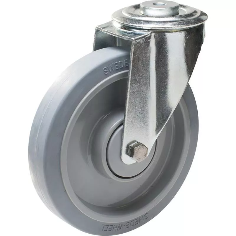 LÄNKHJUL MED CENTRUMHÅL GRÅ