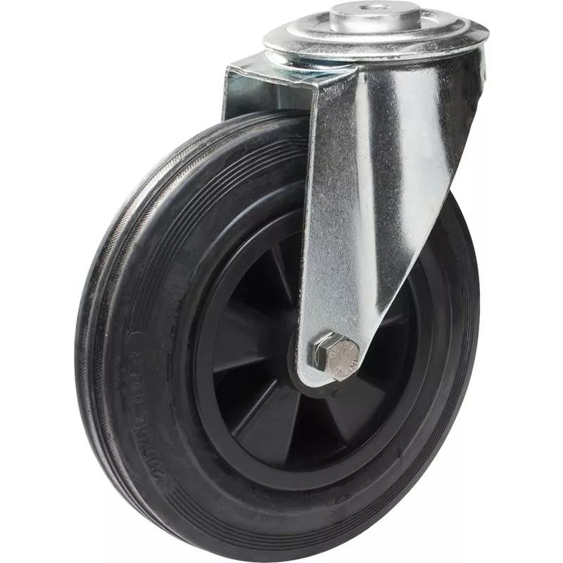 LÄNKHJUL MED CENTRUMHÅL SVART