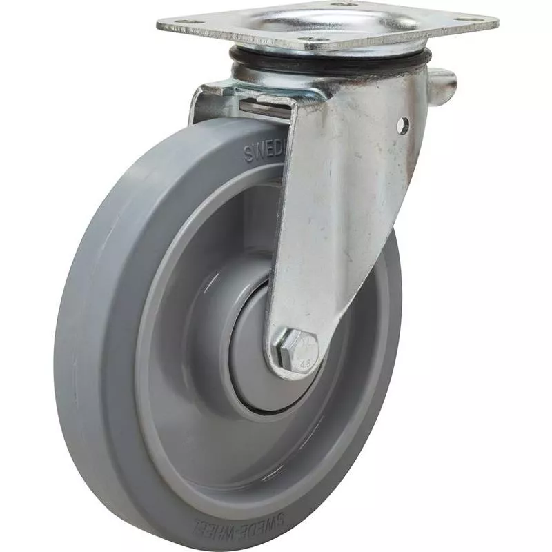 LÄNKHJUL MED FÄSTPLATTA 5P