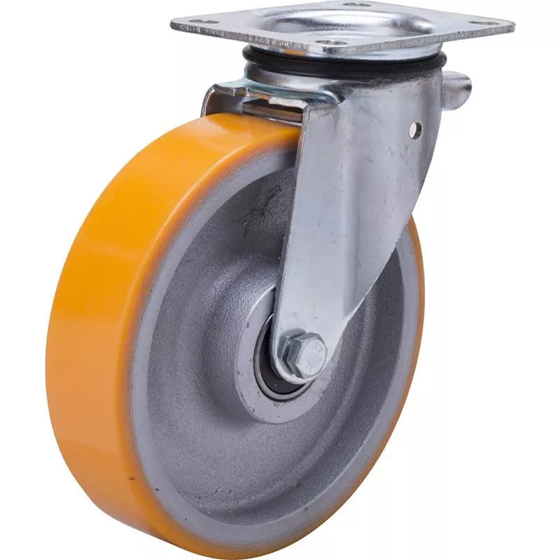 LÄNKHJUL MED FÄSTPLATTA 5P