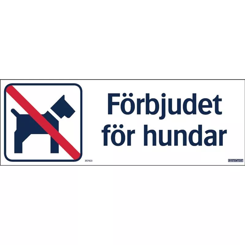 Förbudsskylt