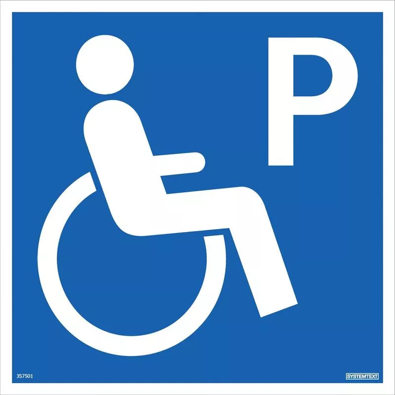 SKYLT HANDIKAPPARKERING AL
