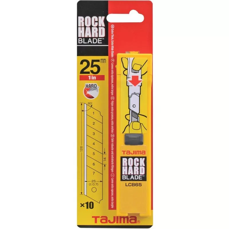 BRYTBLAD ROCK HARD 25MM 10ST