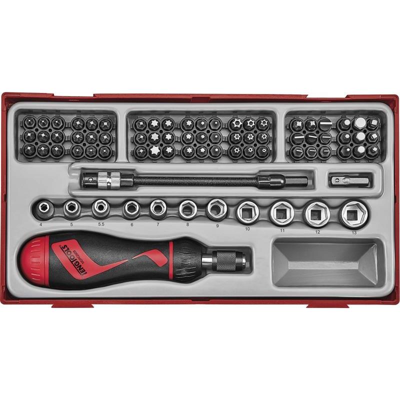 BITSSPÄRRSKRUVMEJSELSATS 84DEL