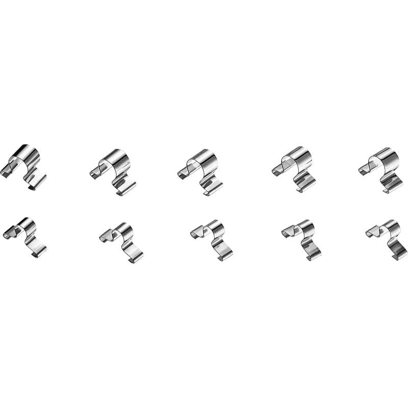 CLIPS ALUMINIUM 1/4 10ST