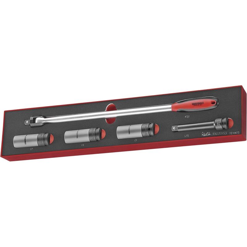 HJULMUTTERHYLSSATS EVA 5DELAR