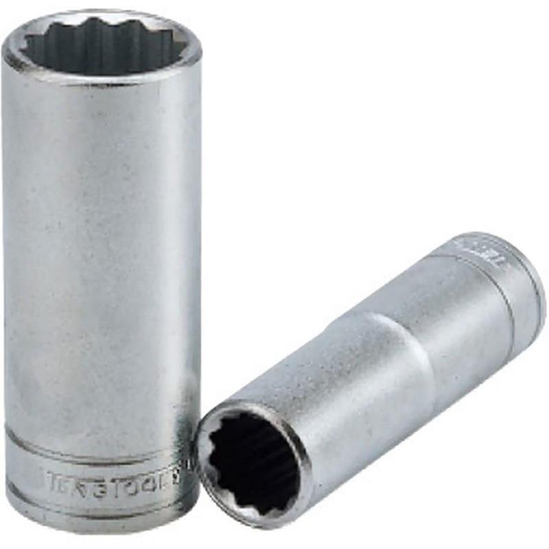 HYLSA LÅNG 3/8 19MM 12-KANT