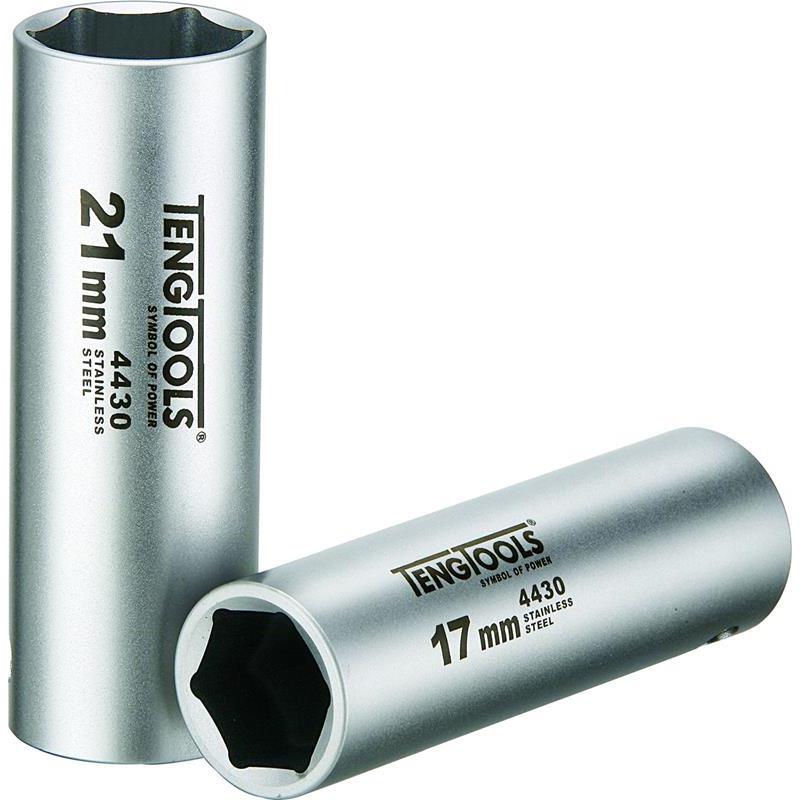 HYLSA LÅNG ROSTFRI 1/2 21MM