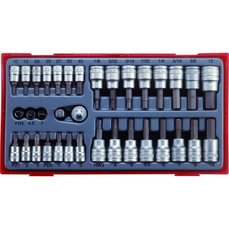 HYLSBITSSATS 1/4 3/8 35DELAR