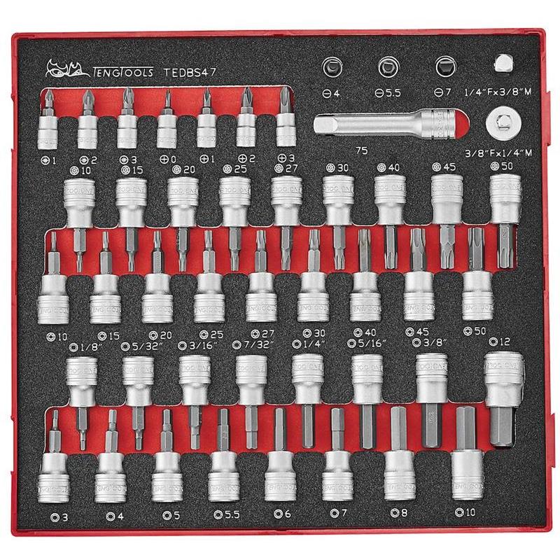 HYLSBITSSATS TEDBS47 1/4-3/8 FOAM