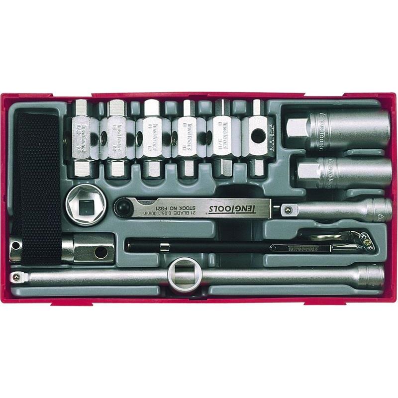 OLJESERVICESATS 16DELAR