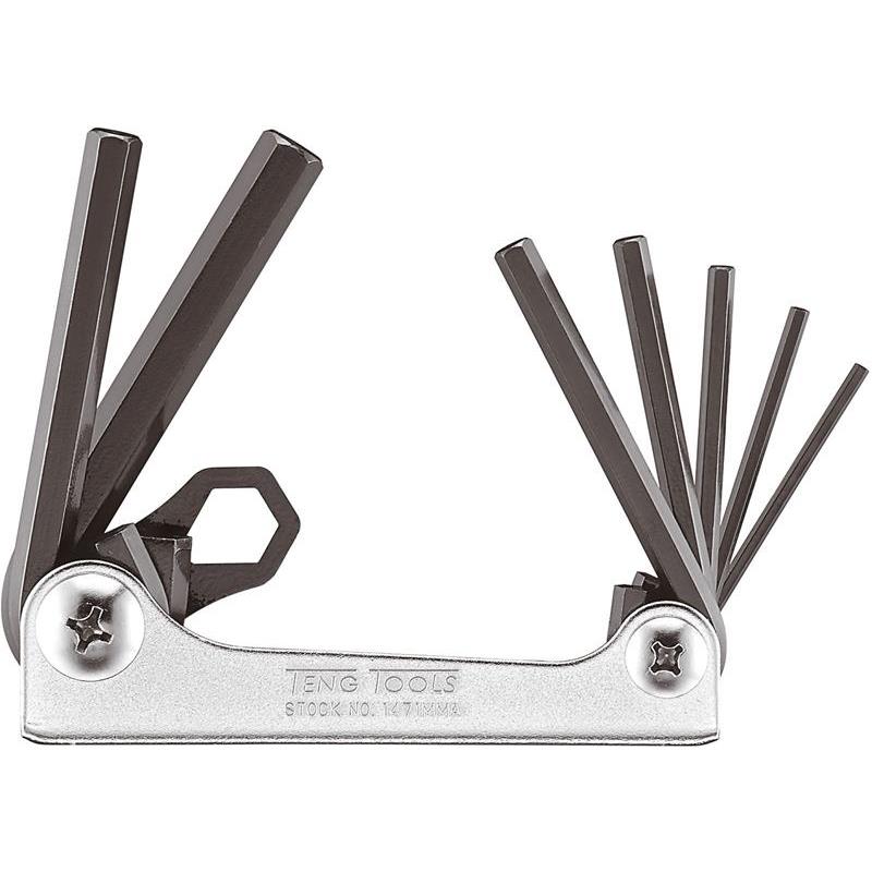 SEXKANTNYCKELSATS 2,5-10MM 7 DELAR