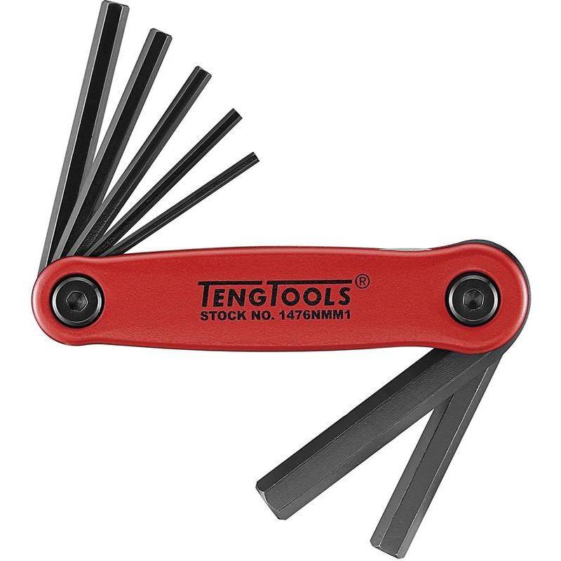 SEXKANTNYCKELSATS 2,5-10MM 7 DELAR