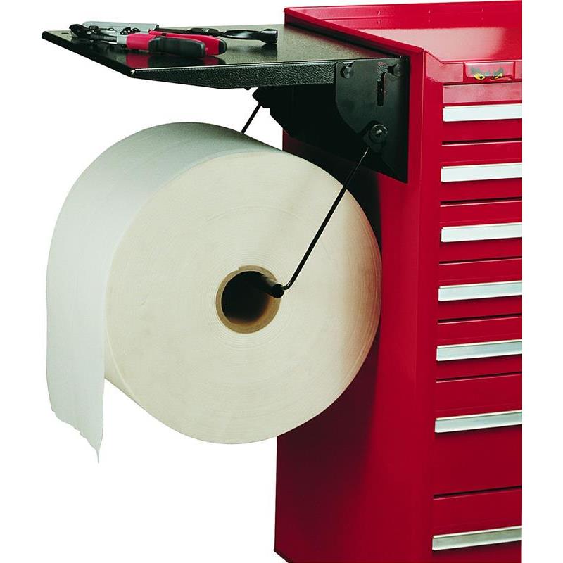 SIDOBORD MED PAPPERSHÅLLARE