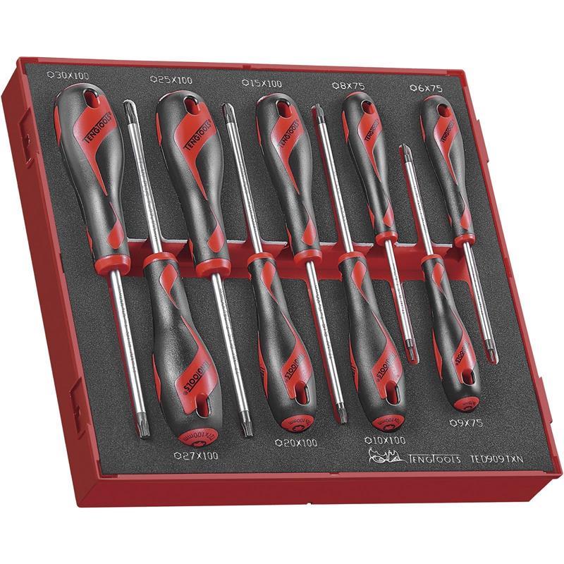 SKRUVMEJSELSATS TX EVA 9DELAR