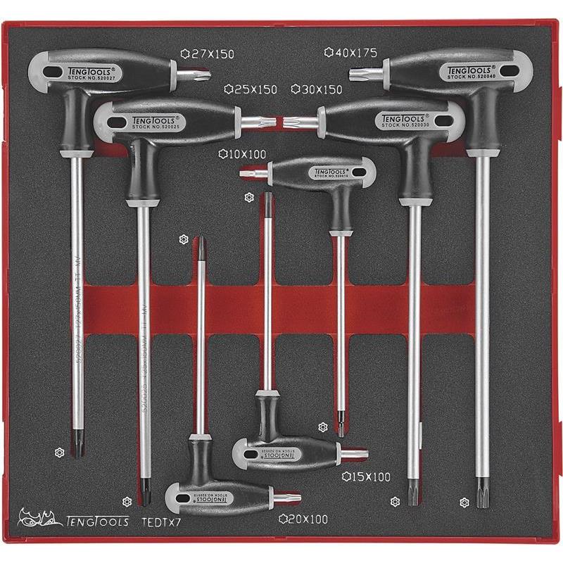 TX-NYCKELSATS EVA 7DELAR