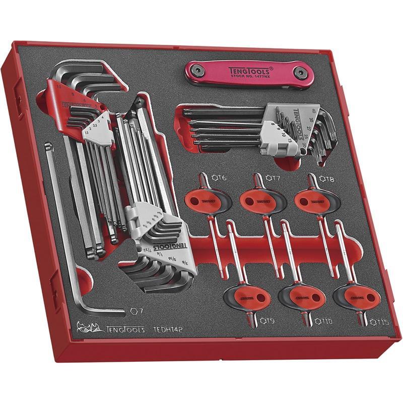 TX/SEXKANTNYCKELSATS EVA 42DEL