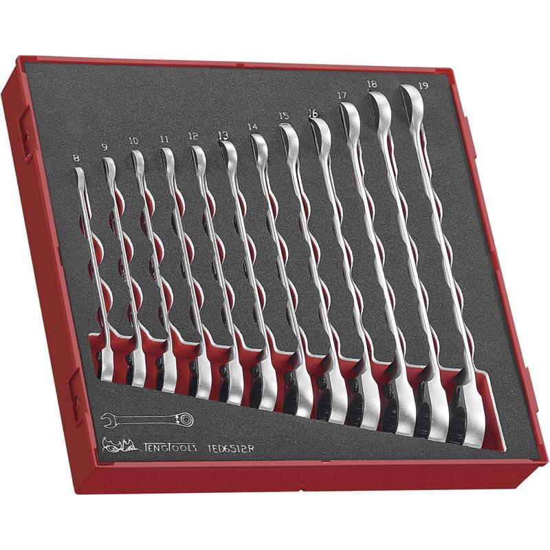 U-RINGSPÄRRNYCKELSATS 8-19MM EVA