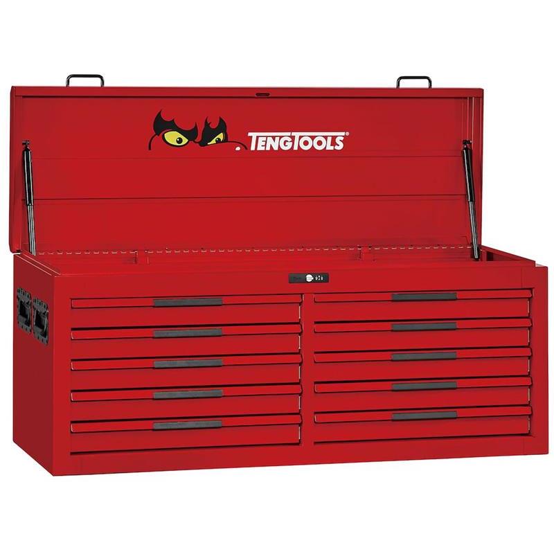 VERKTYGSLÅDA TENG TOOLS RÖD 53TUM