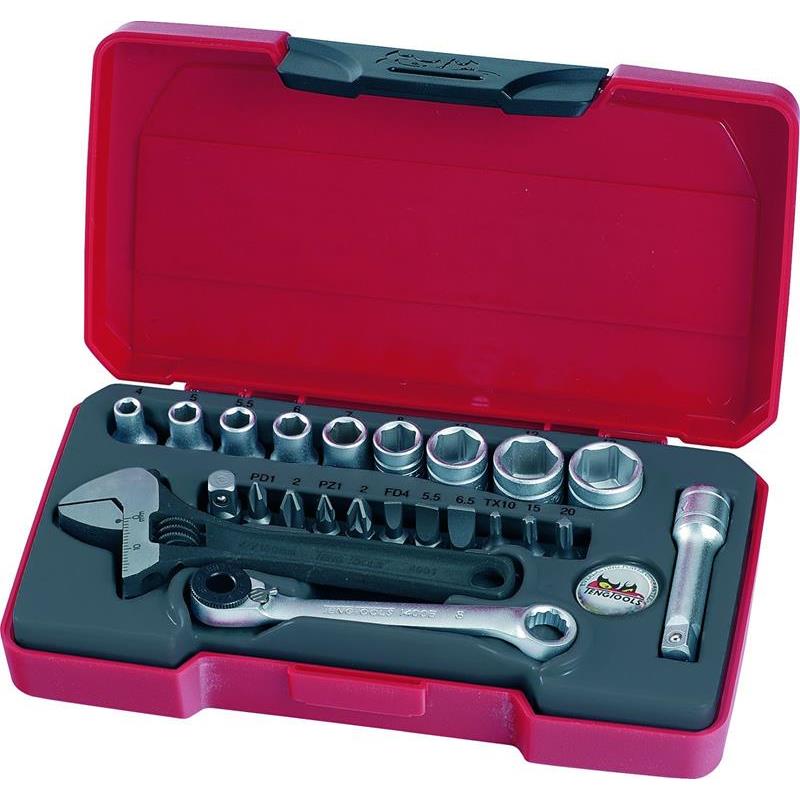 VERKTYGSSATS 1/4 23DELAR