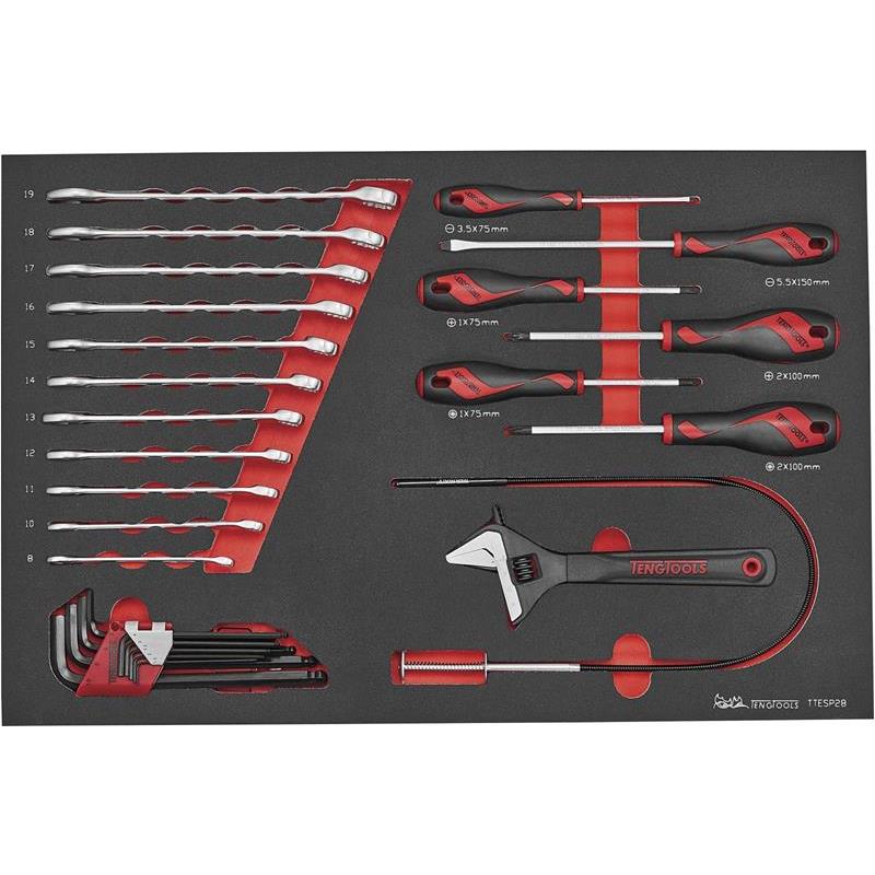 VERKTYGSSATS EVA TTESP28 28DELAR