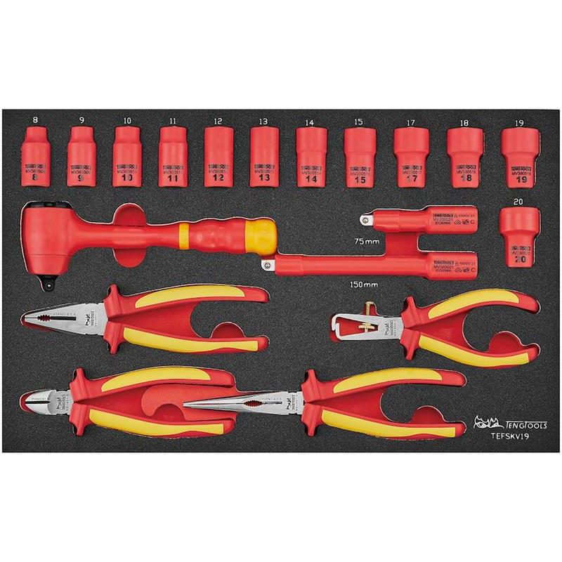 VERKTYGSSATS TEFSKV19 FOAM 1000V