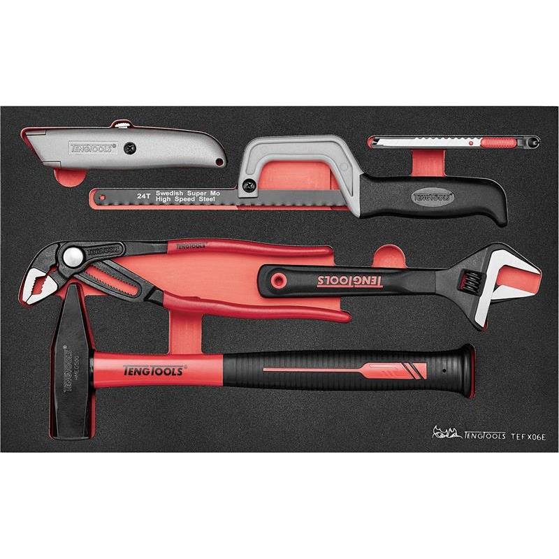 VERKTYGSSATS TEFX06E EVA 6DELAR