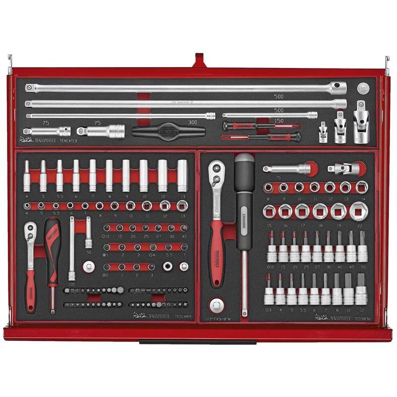 VERKTYGSSET 418 DELAR TENG TOOLS