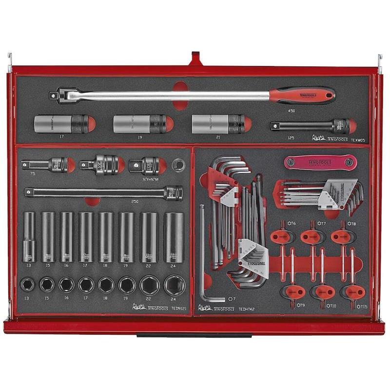 VERKTYGSSET 418 DELAR TENG TOOLS