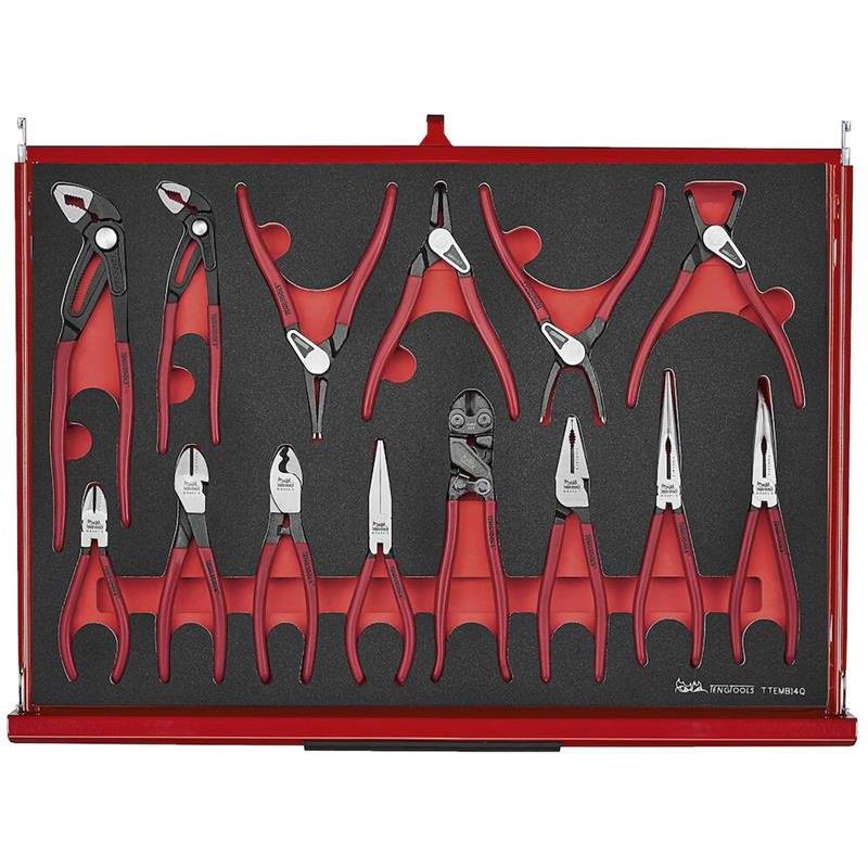 VERKTYGSSET RÖD FOAM 26TUM