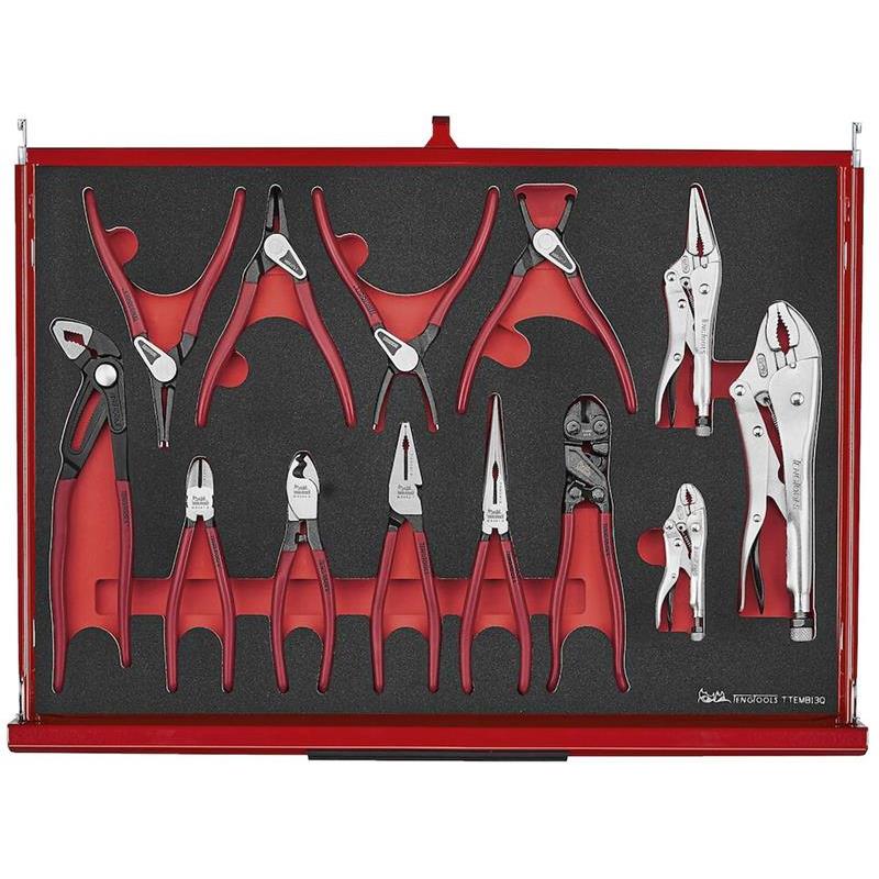 VERKTYGSSET RÖD FOAM 26TUM