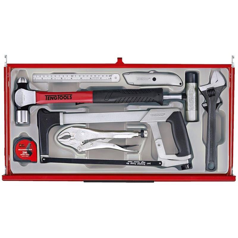 VERKTYGSSET RÖD TT 26TUM 137DELAR