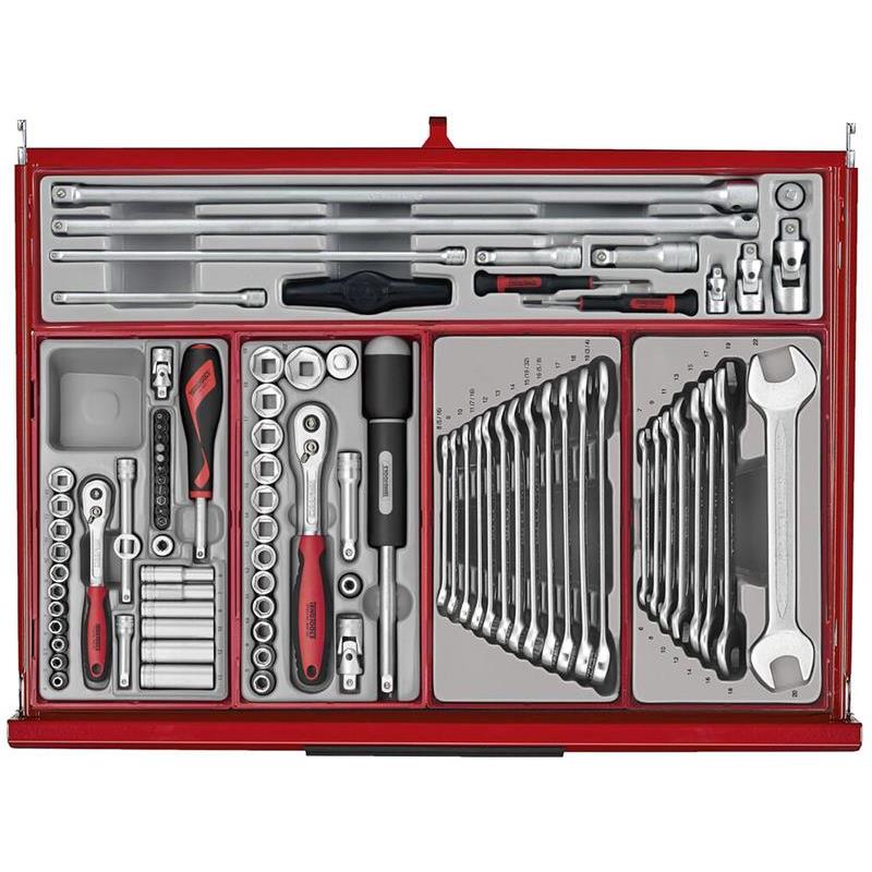 VERKTYGSSET RÖD TT 26TUM 516DELAR