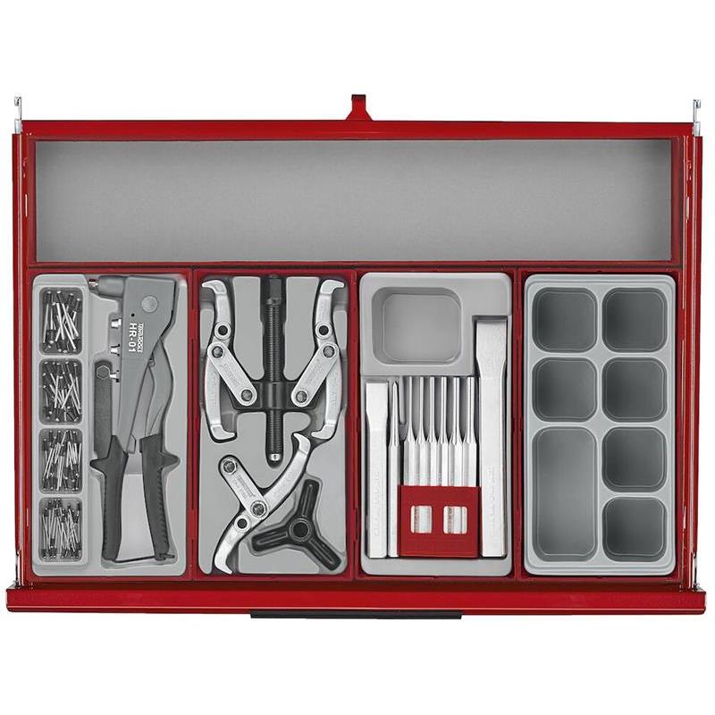 VERKTYGSSET RÖD TT 26TUM 516DELAR