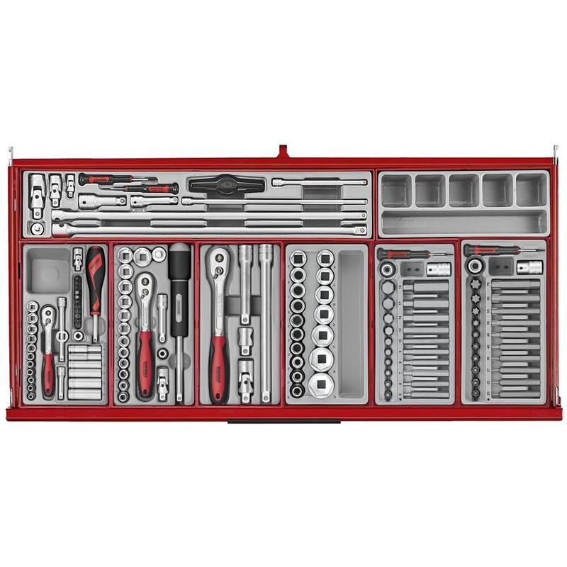 VERKTYGSSET RÖD TT 37TUM 595DELAR