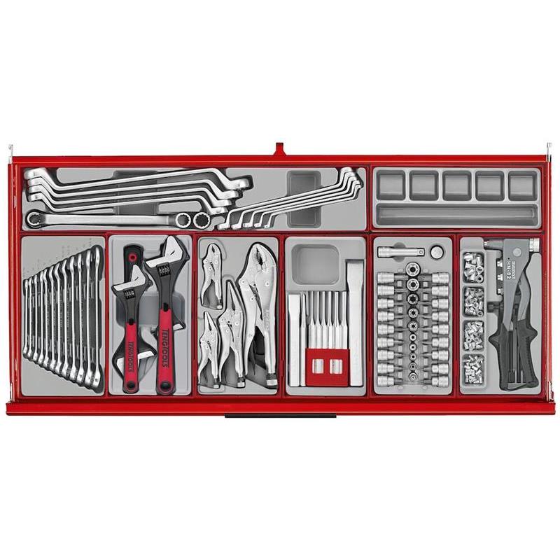 VERKTYGSSET RÖD TT 37TUM 595DELAR