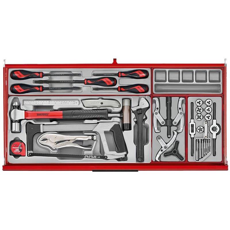 VERKTYGSSET RÖD TT 37TUM 595DELAR