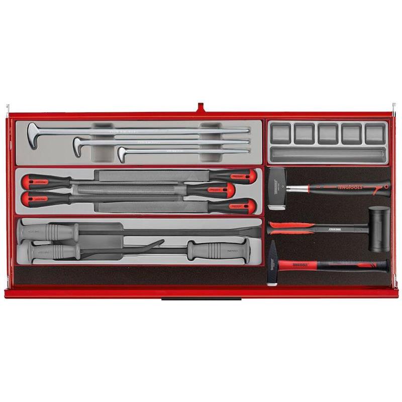 VERKTYGSSET RÖD TT 37TUM 595DELAR