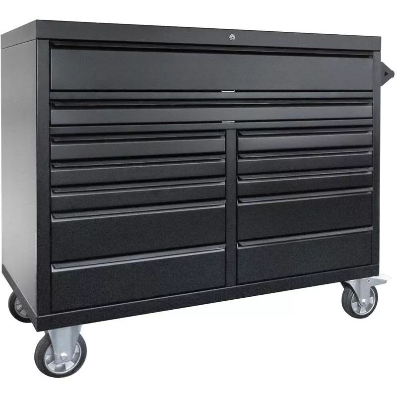 VERKTYGSVAGN HD 12 LÅDOR SVART
