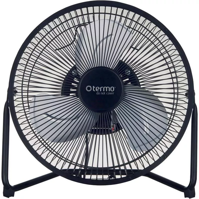 KALLUFTSFLÄKT BORD SVART 23CM