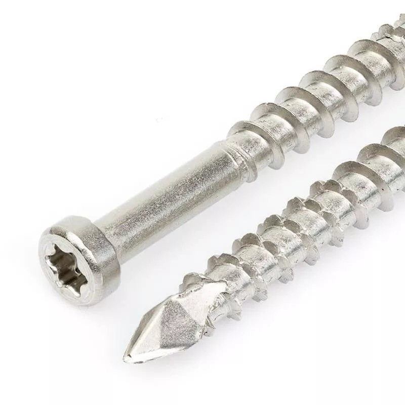 Självborrande trallskruv