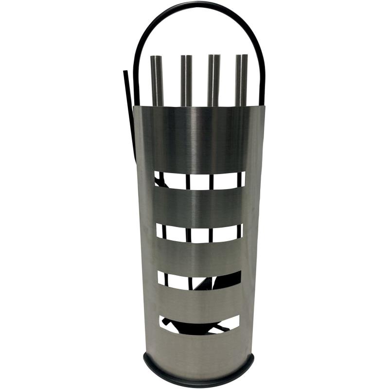 Eldställ med 4 redskap